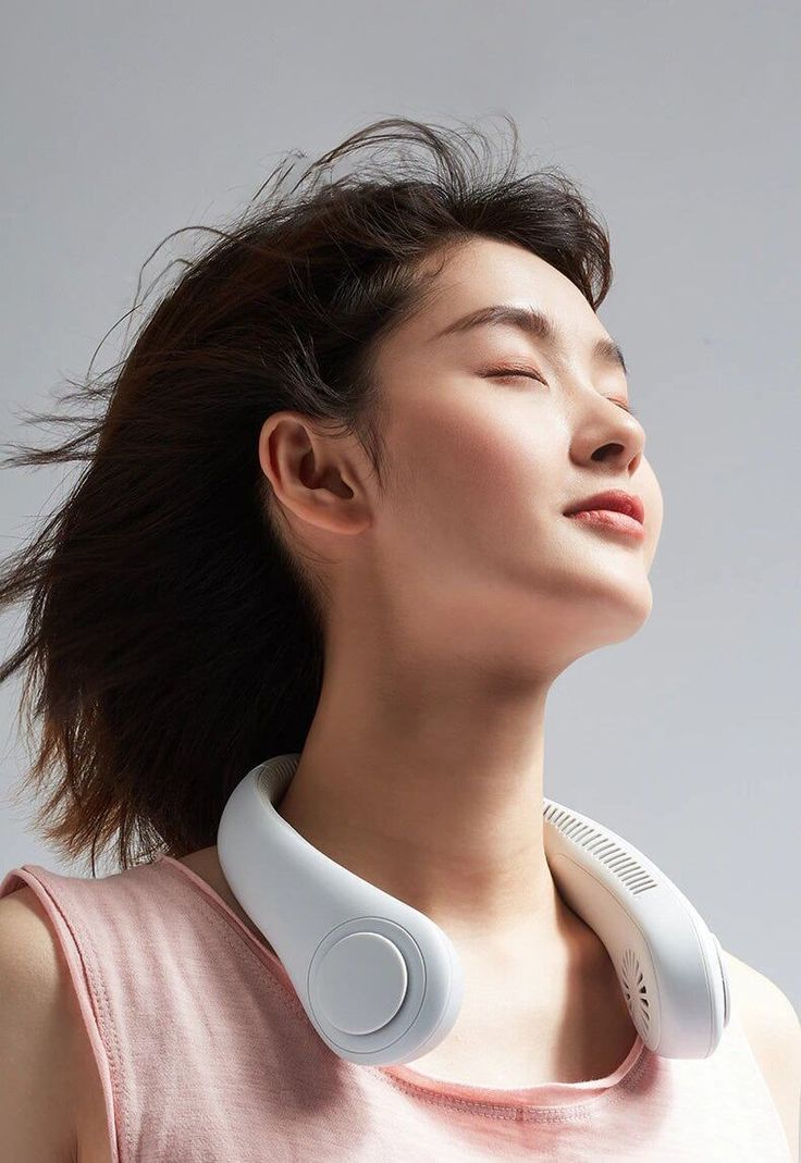 Vaneless Neck Hanging Fan | Portable Personal Cooling Fan