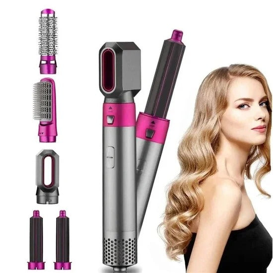 Ceramic Air Wrap Styler 5-in-1 | Professional Hot Air Brush