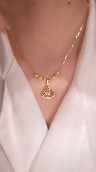 Elegant 24K Gold Necklace