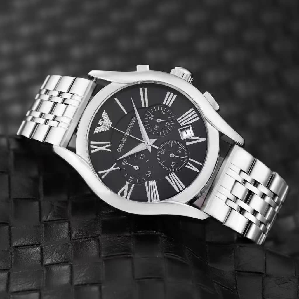 Men’s Chronograph Stainless Steel Watch ©