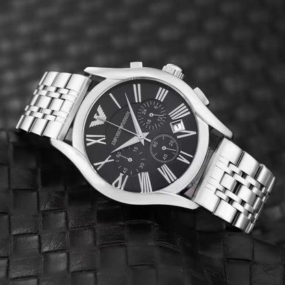 Men’s Chronograph Stainless Steel Watch ©
