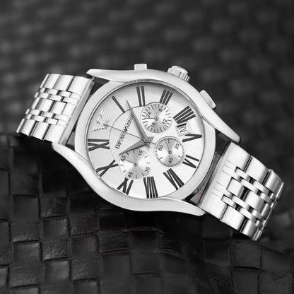 Men’s Chronograph Stainless Steel Watch ©