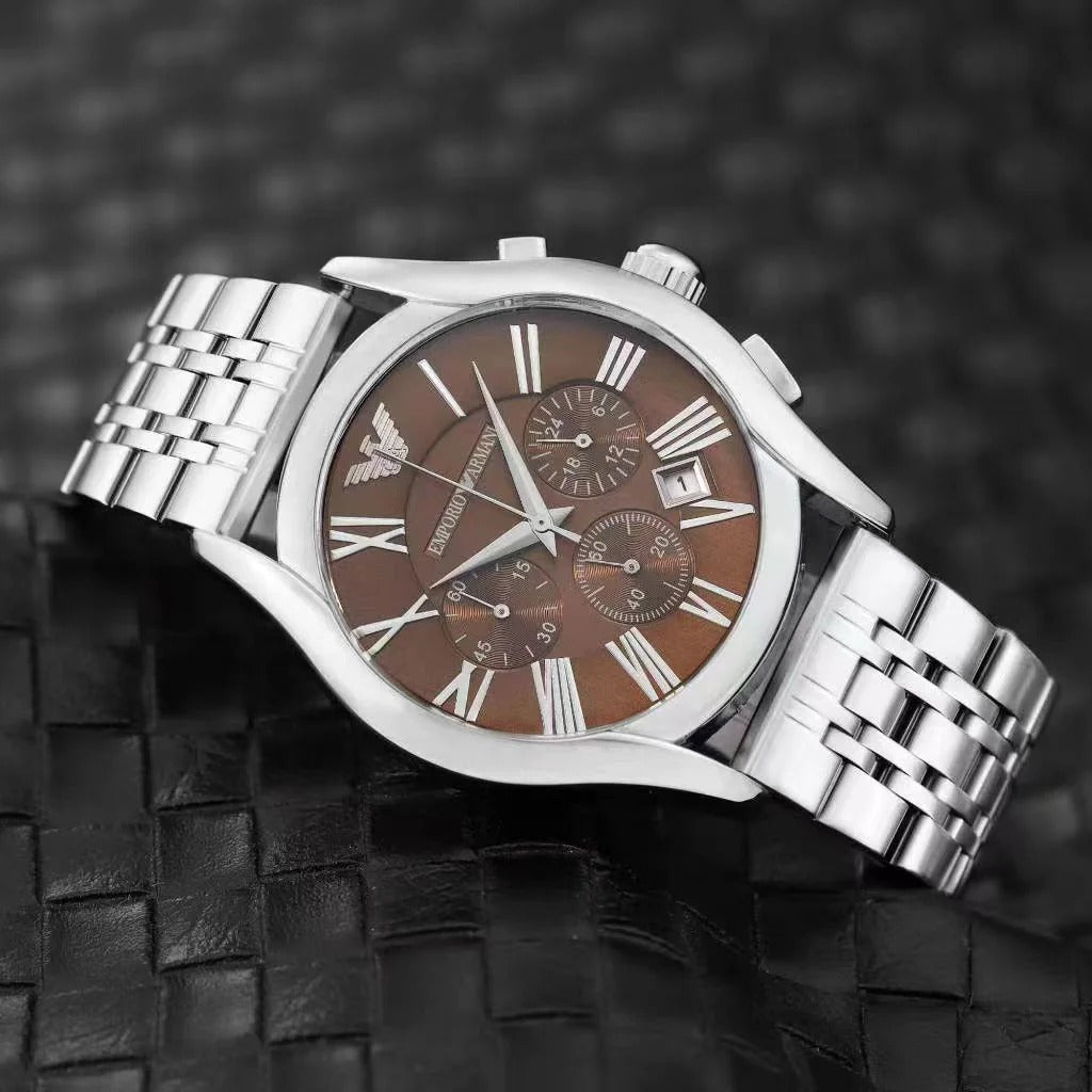 Men’s Chronograph Stainless Steel Watch ©
