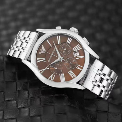 Men’s Chronograph Stainless Steel Watch ©