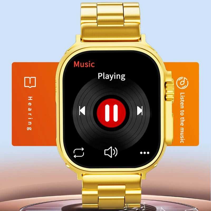 Gold Ultra Watch™ - 18K Gold Plated Luxury Smartwatch
