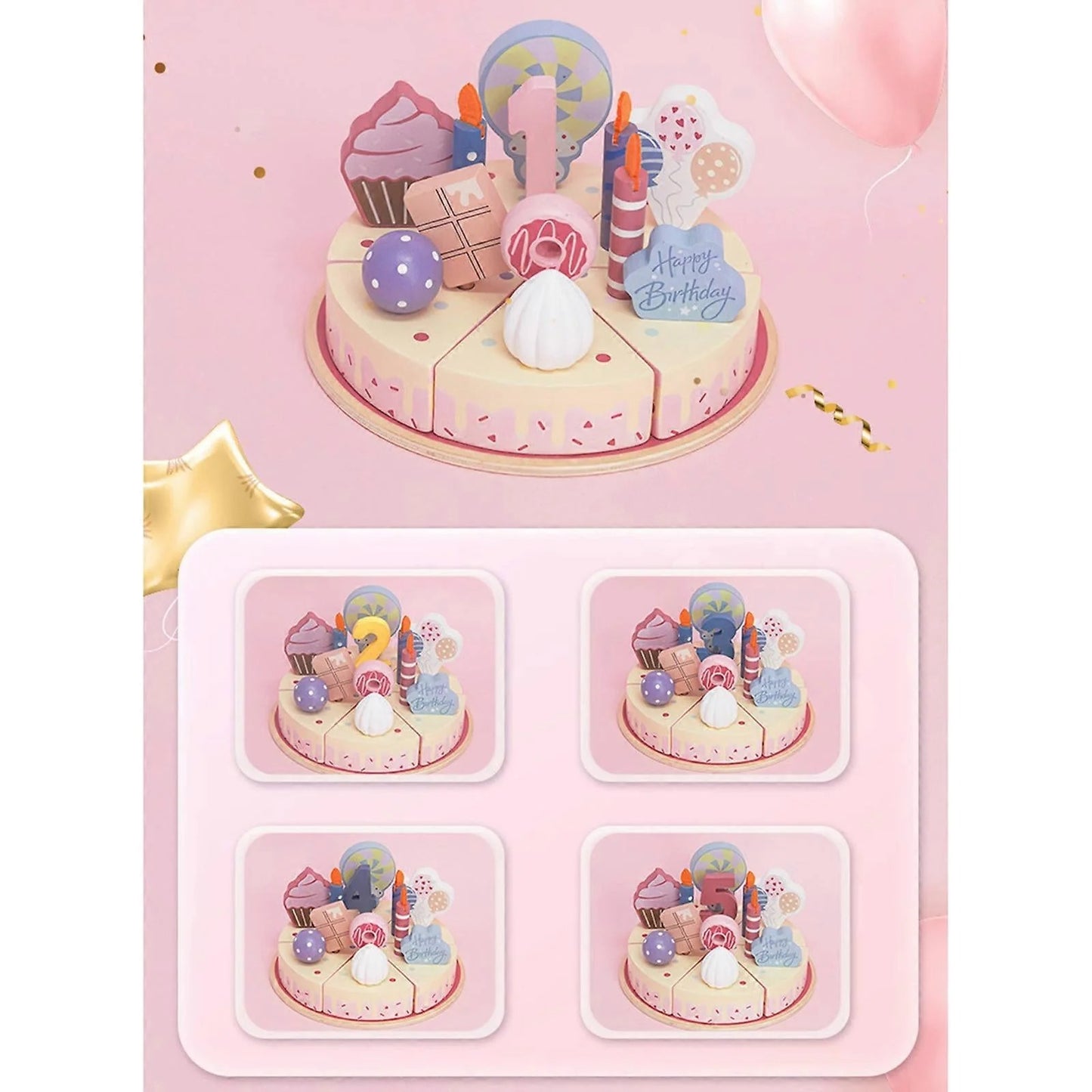Little Birthday Cake Play Set