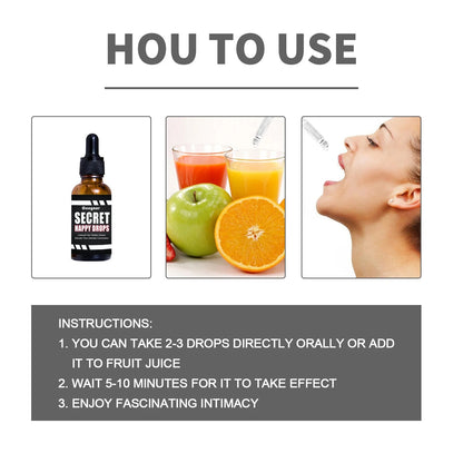 Googear Secret Happy Drops | Mood Booster & Energy Enhancer