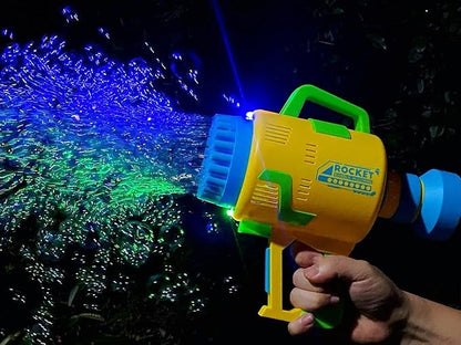 Rocket 48-Hole Electric Bubble Machine
