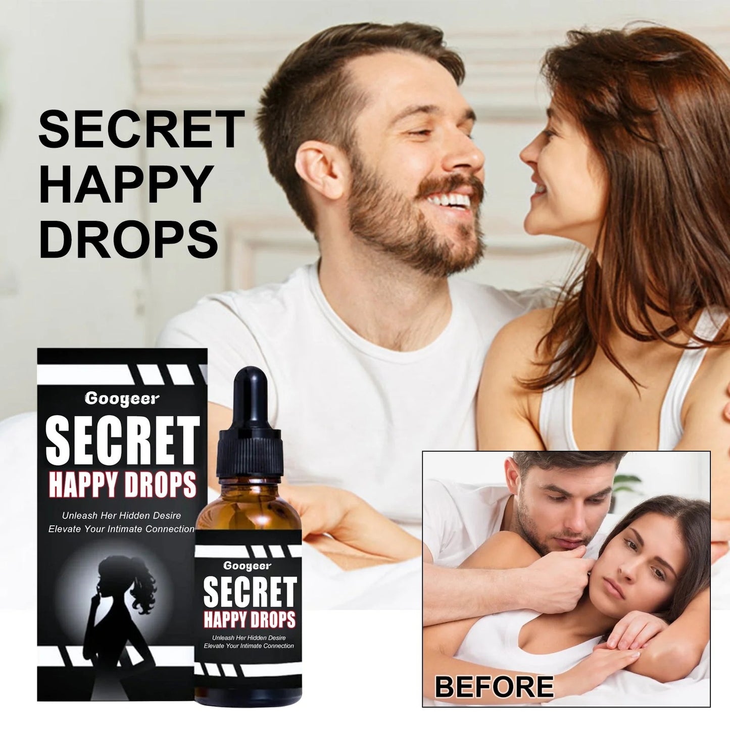 Googear Secret Happy Drops | Mood Booster & Energy Enhancer